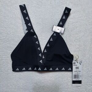 Adidas Pureb LS Bra Women XS Black NWT Light Support Training HR5282